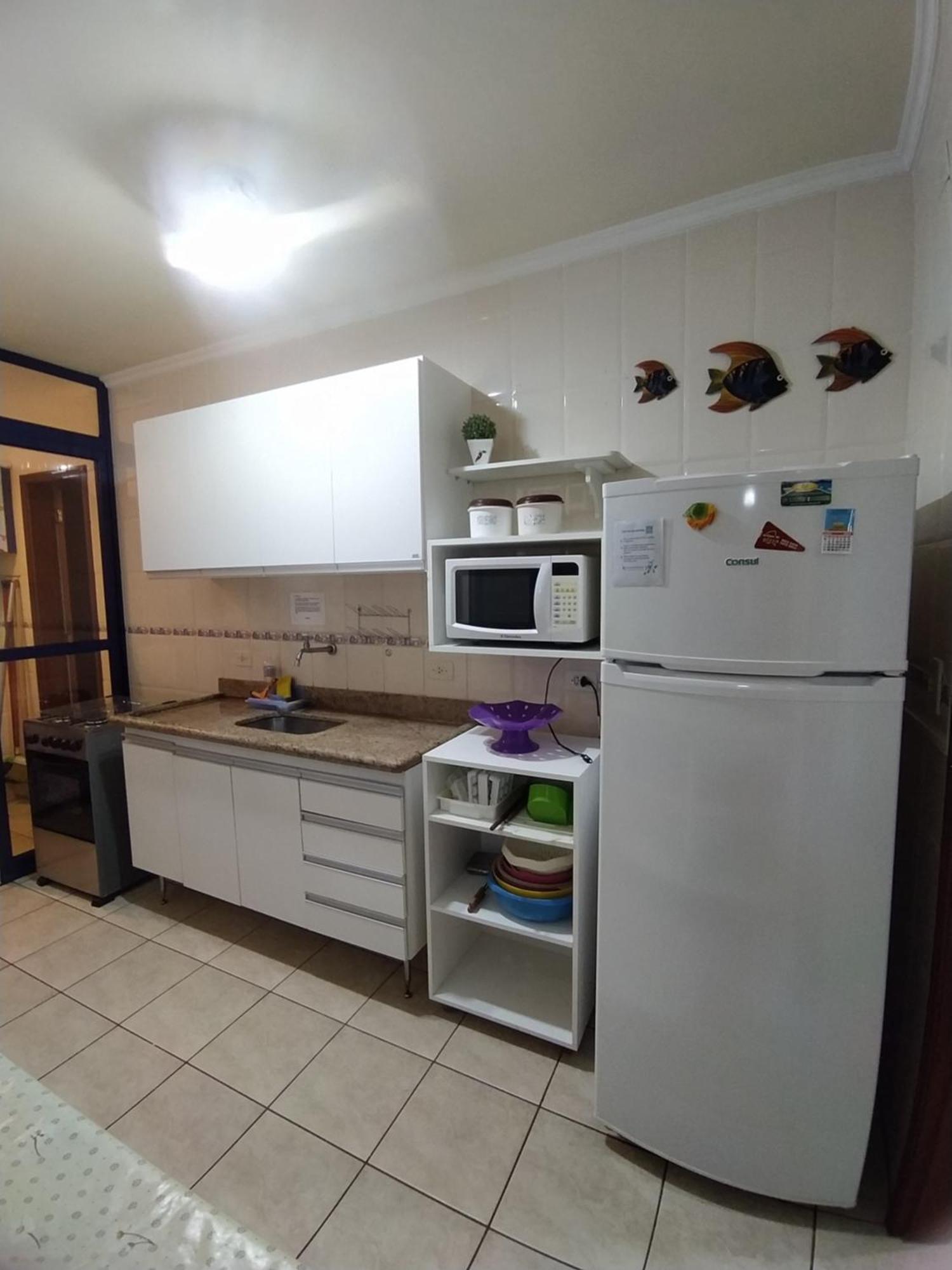 Apto 12-2 Com Churrasqueira - Beira Mar - Sirlei Ubatuba Bagian luar foto