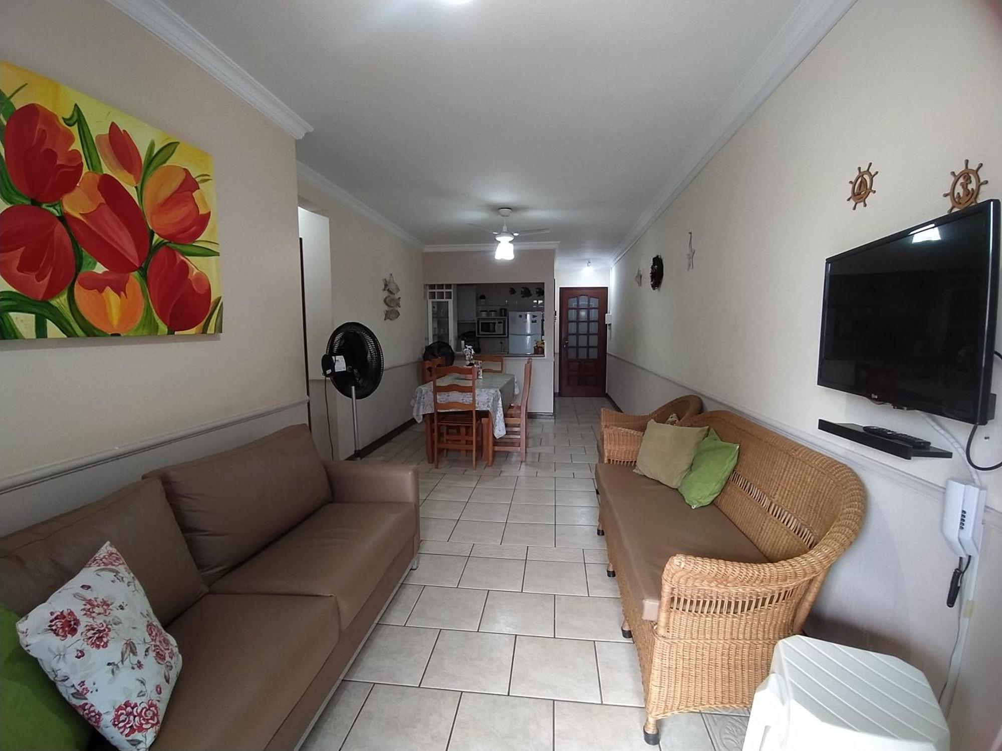Apto 12-2 Com Churrasqueira - Beira Mar - Sirlei Ubatuba Bagian luar foto